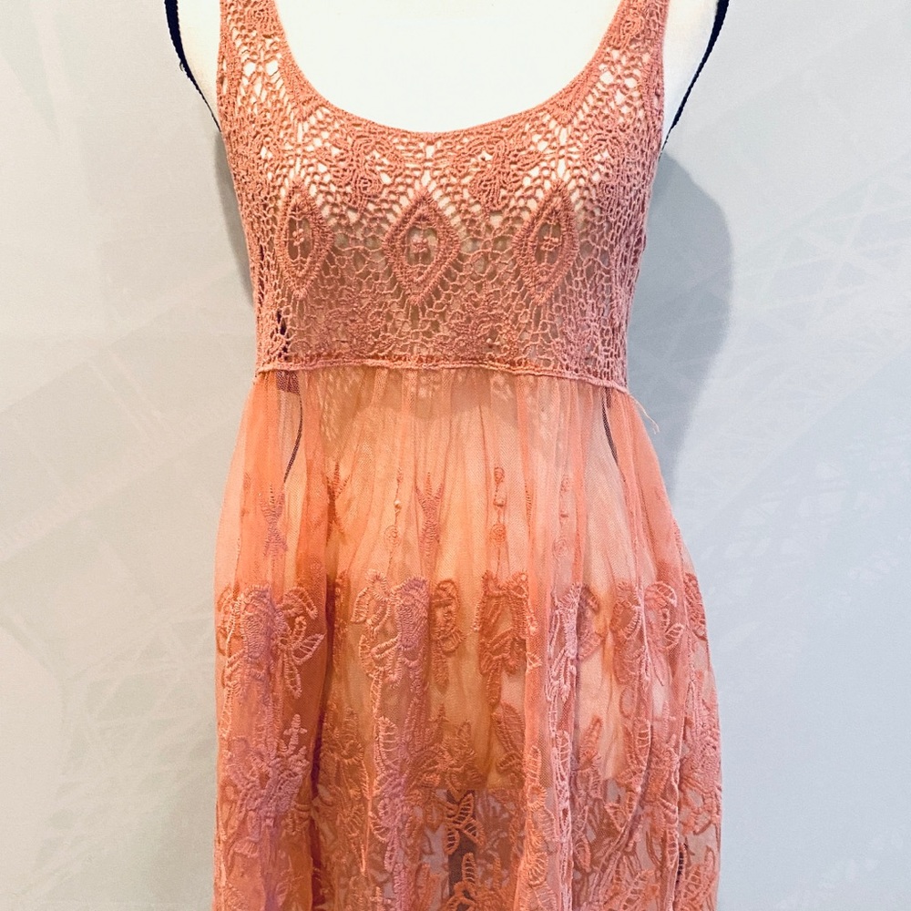 Haute Monde Crocheted Dress